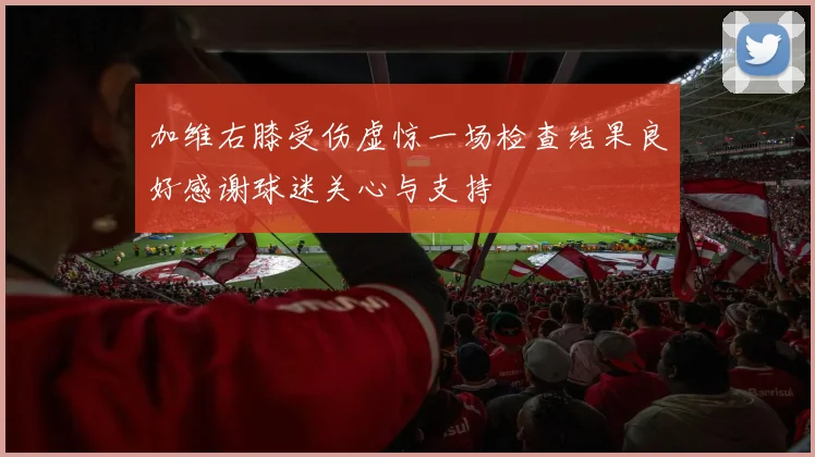 加维右膝受伤虚惊一场检查结果良好感谢球迷关心与支持